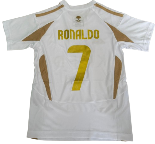 Conjunto Niños Al Nassr Blanco CR7
